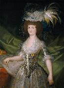 Francisco de Goya Queen of Spain Maria Louisa, nee Bourbon-Parma. Germany oil painting artist